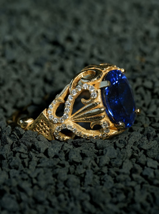 Azure Sapphire Ring