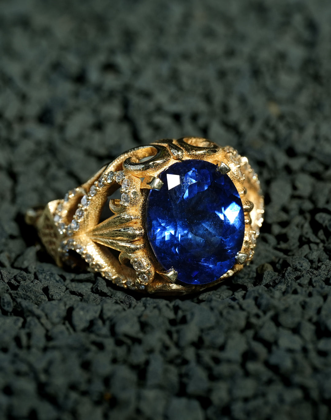 Azure Sapphire Ring