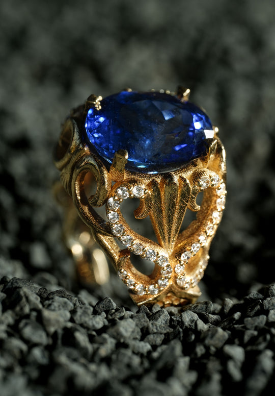 Azure Sapphire Ring