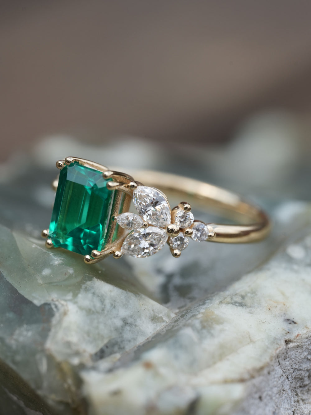 Mystic Emerald Ring