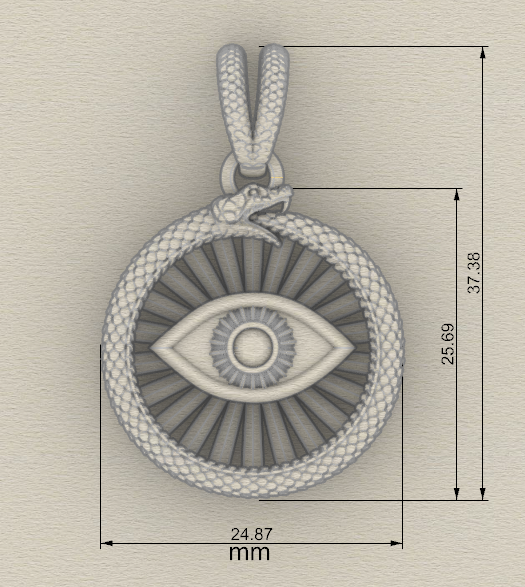 Ouroboros Guardian Talisman