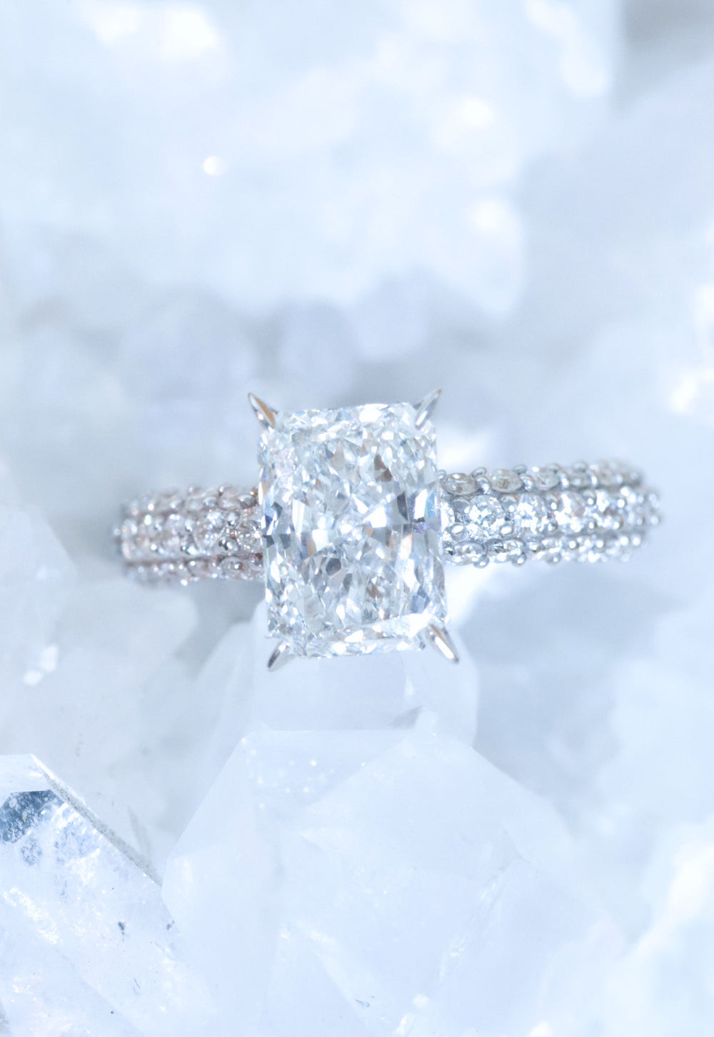 Radiant Diamond Engagement Ring