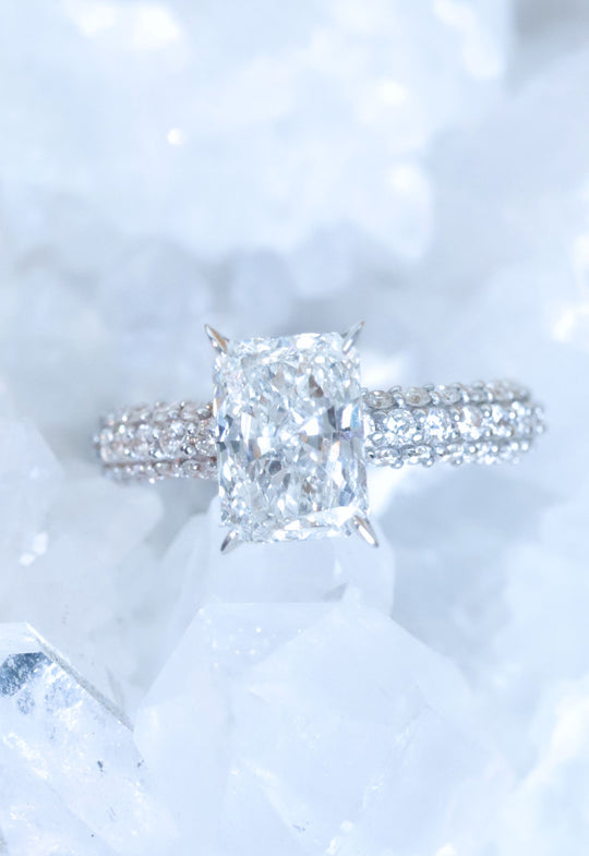 Radiant Diamond Engagement Ring